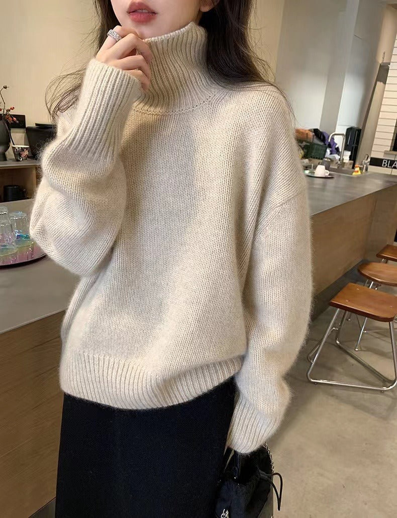 Soft Glutinous Women's Bottoming Sweater