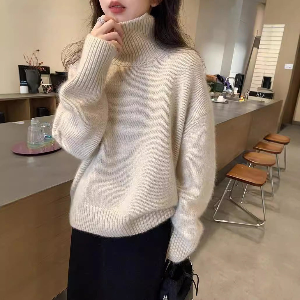 Soft Glutinous Women's Bottoming Sweater