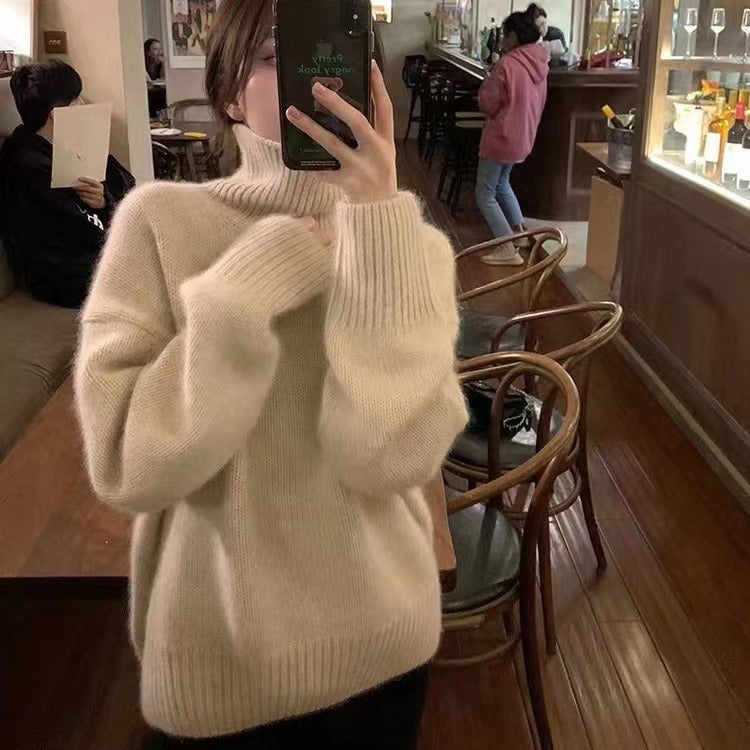 Soft Glutinous Women's Bottoming Sweater