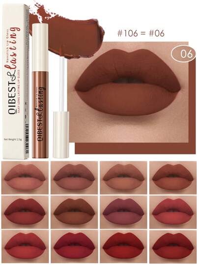 QIBEST Soft Matte Lipstick